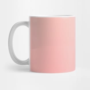 Light Peach Pale Pink Ombre Fade Sunset Gradient Mug